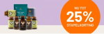 Tot 25% stapelkorting op Vitaminstore eigen merk