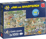 Jan van Haasteren De Storm & Safari 19001 2-in-1 puzzel voor €14,99 bij Amazon