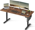 SONGMICS In hoogte verstelbaar bureau elektrisch, 70 x 160 x (72-120) cm voor €143,99 bij Amazon