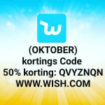 50% korting op je eerste bestelling