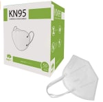 50 cubrebocas KN95 blanco por $189 MXN en Amazon