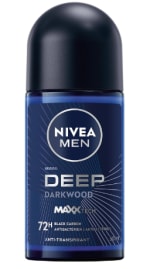 Déodorant bille NIVEA MEN DEEP DARKWOOD à 2,10€