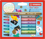 Stabilo viltstift Trio DECo blister met 8 viltstiften in metaalkleuren voor €5,63 bij Amazon