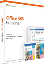 Pacote Office 365 Personal da Microsoft - R$ 88