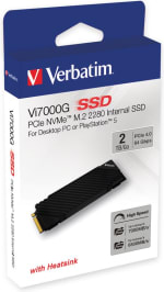 Verbatim Vi7000G PCle NVMe M.2 SSD 2TB voor €116,99 bij Bol