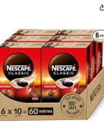 Pack de 6 estuches con 10 sobres Nescafé Classic Descafeinado por 5,42€