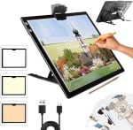 Mesa luminosa recargable A3, con soporte por 32,74€