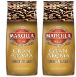 Café en grano Marcilla Gran Aroma natural 2 kilos por 22,60€