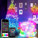 Luces LED Navideñas Exterior 20m por $150 | Descuento Amazon