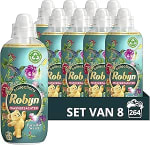 Robijn Collections Paradise Secret Wasverzachter, voor heerlijk zacht wasgoed met verbeterde geurbeleving - 8 x 33 wasbeurten - Voordeelverpakking voor €12,84 bij Amazon