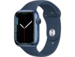 Apple Watch Series 7 45mm Blauw Aluminium Blauwe Sportband voor €389 bij Ibood