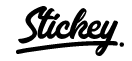 10% korting op je bestelling bij Stickey