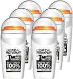 L'Oreal Men Expert Deo roller Shirt Protect - Anti transpirant (6 stuks - 50 ml) voor €10,60 via Amazon