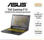 Portatil ASUS TUF Gaming F15 (Sin sistema operativo) POR 929€