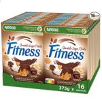 Cereales Nestlé Fitness Chocolate Negro - 16 paquetes de 375 g por 26,95€