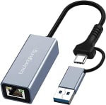 USB 3.0 to Ethernet Adapter: £5.59