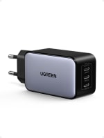 UGREEN Nexode USB C-oplader 65W met 3 x USB-C-poorten voor €27,99 bij Amazon
