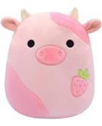 Peluche de vaca Kawaii color rosa por 4,99€
