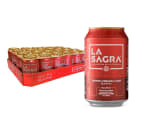 Caja 24 latas de 330ml La Sagra Cerveza Lager estilo Pilsner por solo 12,44€