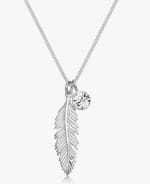 Collier Plume Elli en Argent Sterling 925 à 15,75€
