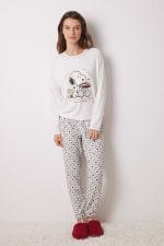 Pijama largo súper soft Snoopy por 9,99€