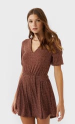 Mono corto estampado por solo 9,99€ en Stradivarius