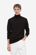 Suéter Cuello Alto Slim Fit por $169 en H&M