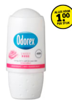 Alle varianten Odorex deodorantrollers voor €1 per stuk bij Kruidvat