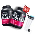 2 Botes de Proteína Isolean 2.2kg + Shaker por $1,599 en Holixtienda