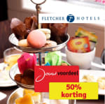 High Tea voor 2 personen bij Fletcher 2 voor de prijs van 1 voor 400 Kruidvat punten