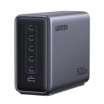 UGREEN Nexode 500W USB C Charger 6-poorts GaN Oplaadstation PD 3.1 voor €199,99 bij Amazon