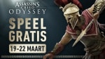Speel Assassin's Creed Odyssey dit weekend gratis, op alle platforms!