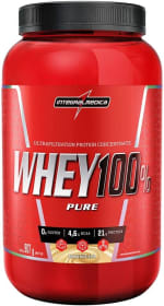 Whey 100% Pure da Integral Médica, sabor Baunilha de 907g - R$ 113,30