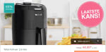 Tefal airfryer 1,6 liter - Easy Fry Compact EY1018 - laatste kans!