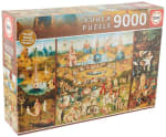 Puzzle 9000 Piezas Jardín de Las Delicias 214 x 118,5 cm por 58,01€