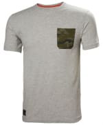 T-Shirt Helly Hansen 79246 Kensington Gris Mélange Camo à 20,99€