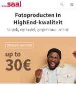 30 euro korting op fotoboek vanaf 84,99 bij Saal digital
