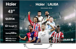 TV QLED 43'' Haier H43Q800UX, 4K UHD, Dolby Vision, Smart TV por 288,15€