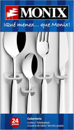 Monix Europa Juego de cubiertos 24 piezas acero inoxidable por 18,50€