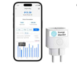 Prise connectée WiFi Meross (FR) - 16A, Mesure de la consommation & production à 9,99€