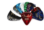 Pack de 12 Púas de Guitarra Fender por 4.99€
