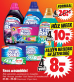 Dirk: Reus wasmiddel 4 voor €8,-
