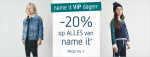 Name It VIP dagen bij Keertjes.com met 20% korting
