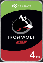 Seagate 4 TB IronWolf 3,5 inch interne harde schijf voor 1-8 Bay NAS-systemen voor €76,99