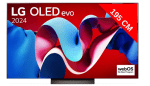 Téléviseur 77" OLED Evo LG OLED77C4 2024 - 4K à 2089€