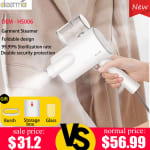 Plancha de vapor Deerma portátil para ropa