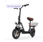 Patinete eléctrico ISCOOTER i12- Homologado, 500 W, 120 kg, 7500 mAh, 25 km/h por 299€