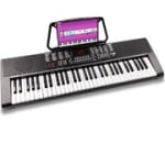 Piano Keyboard met 61 Toetsen en Opnamefunctie voor €62 bij Maxiaxi
