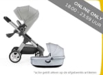 Complete Stokke Trailz (frame + reiswieg + zit) voor €699.