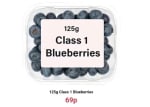 Buy a class 1 blueberries at Farmfoods Wigston, Leicester for £0.39